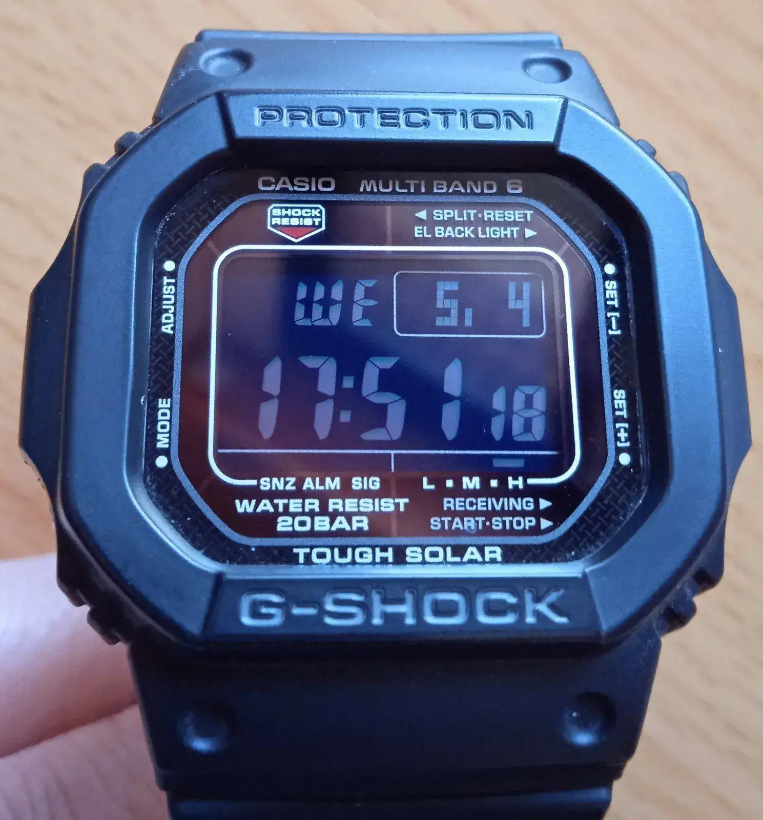 O cambio G Shock GWM 5610BB Relojes Especiales EL foro de relojes