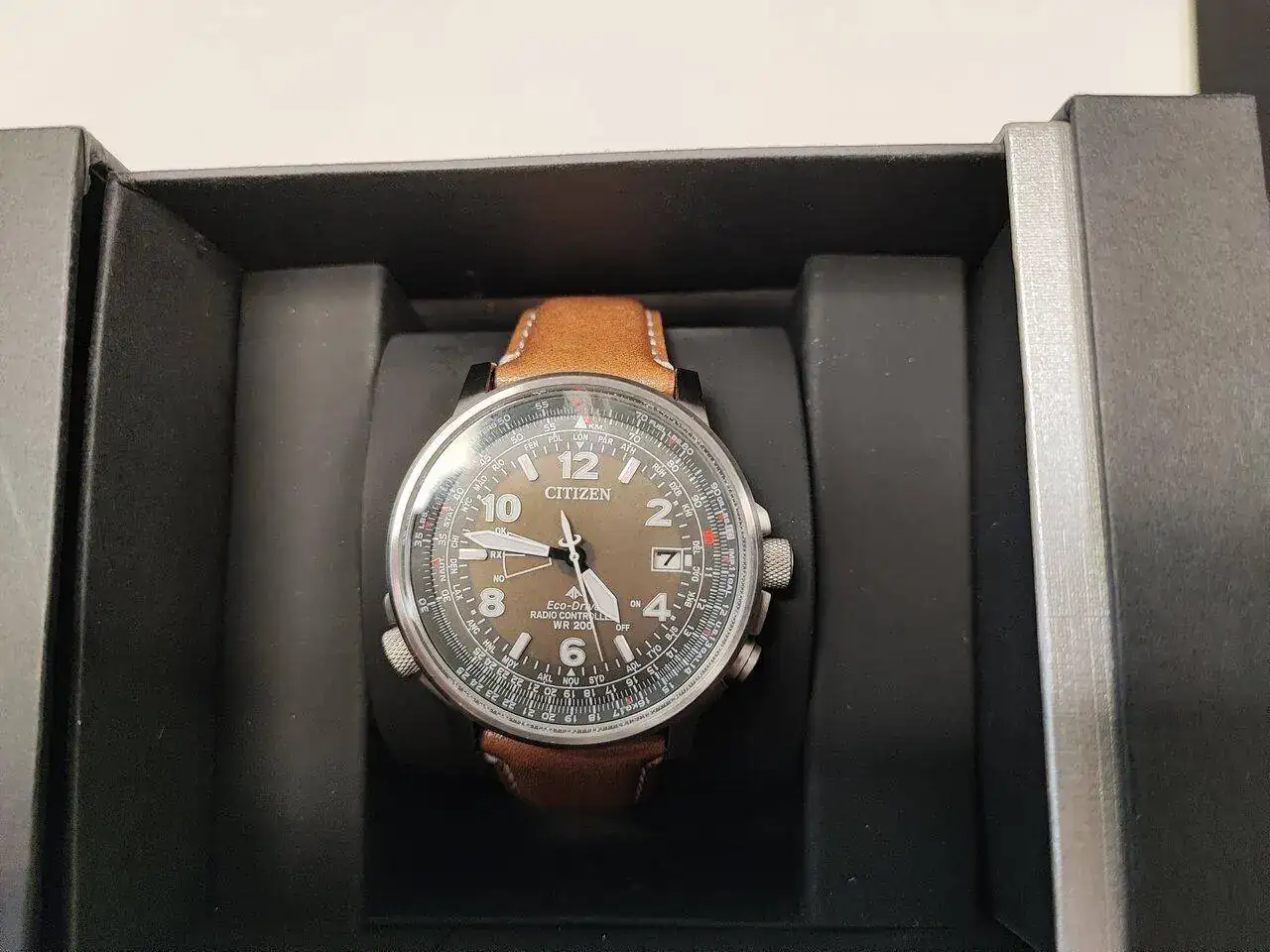 Orologio multifunzione uomo Citizen Pilot CB0240-29X