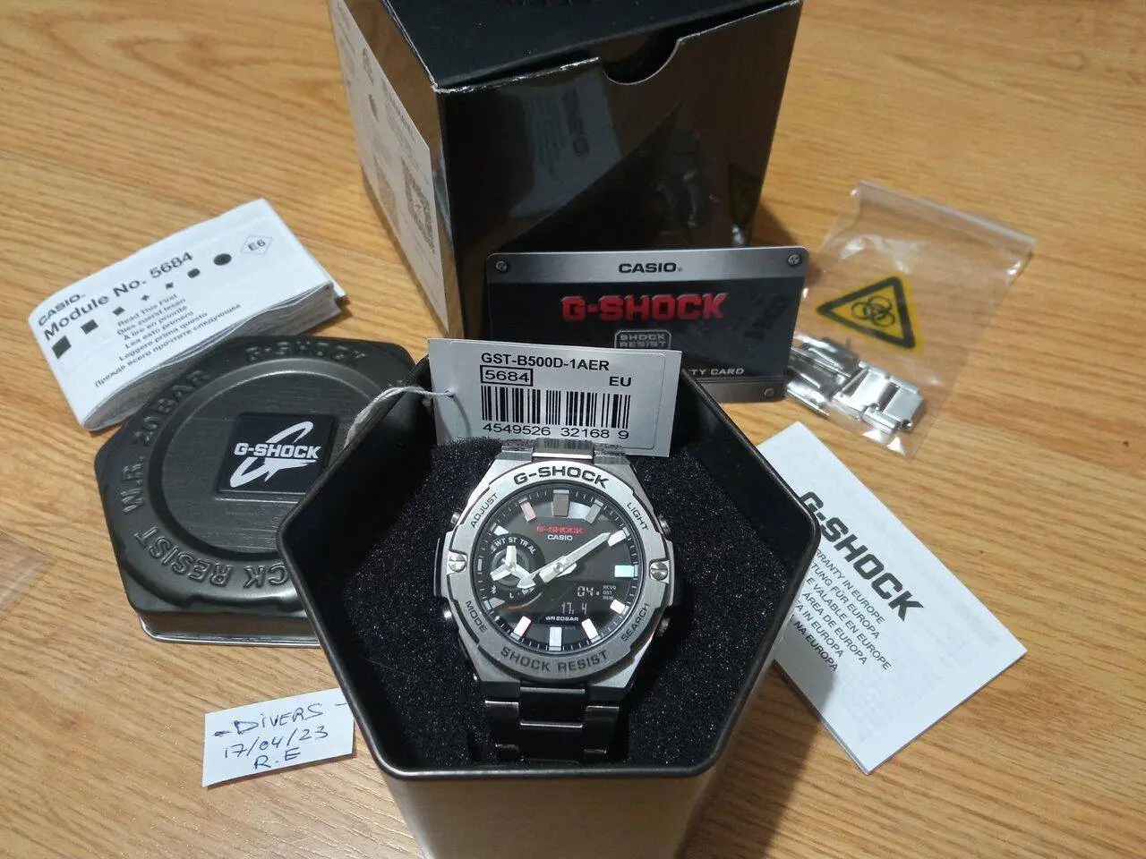 Ocasi n CASIO G SHOCK G STEEL GST B500D 1AER Relojes Especiales