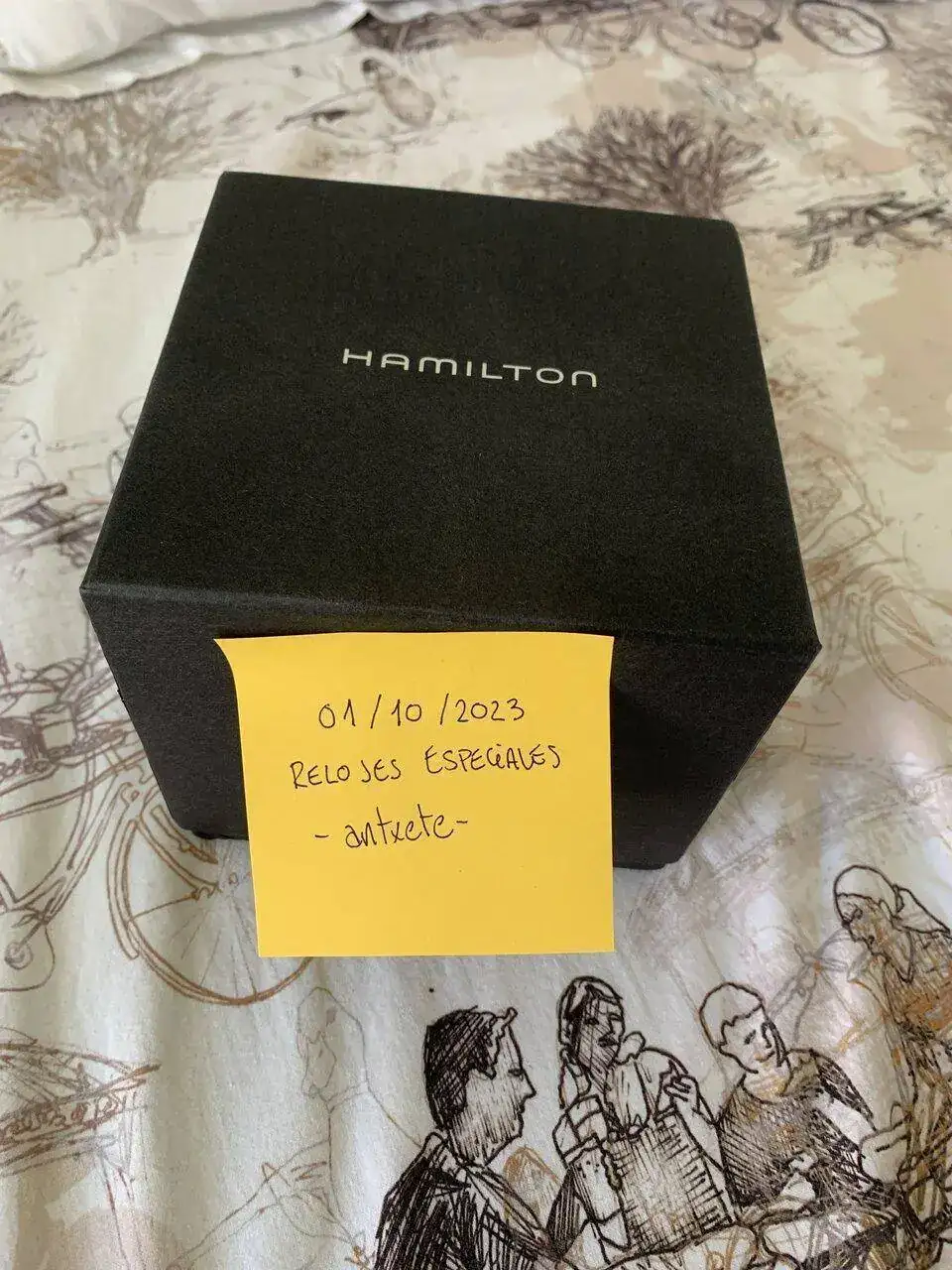 Hamilton H706850 en PVD negro con ETA 2824 2 de 44mm Relojes