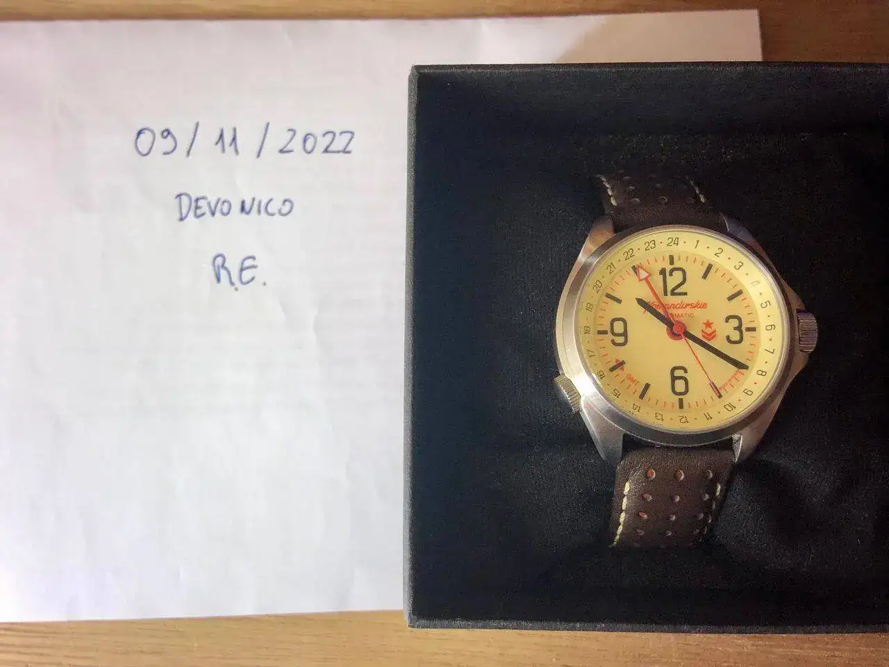 Vostok Komandirskie K34 " El Natillas" Relojes Especiales, EL foro de relojes