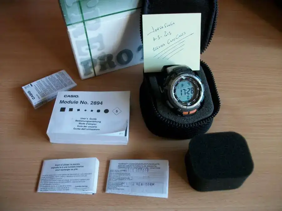 Casio PRO TREK PRG 80 Relojes Especiales EL foro de relojes