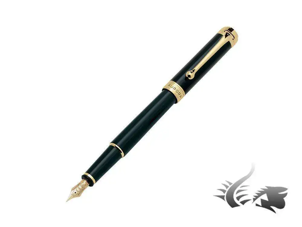 inesse-Fountain-Pen-Resin-Gold-trim-Black-D13-DN-1.webp