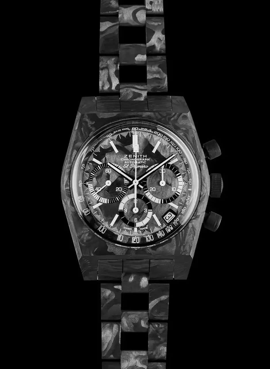 Zenith x Revolution Chronomaster Revival A3818 Cover Girl Carbon - 8