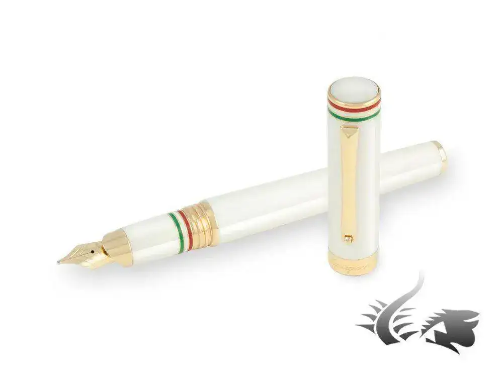 Italia-Fountain-Pen-Italia-Resin-White-Gold-trim-2.webp