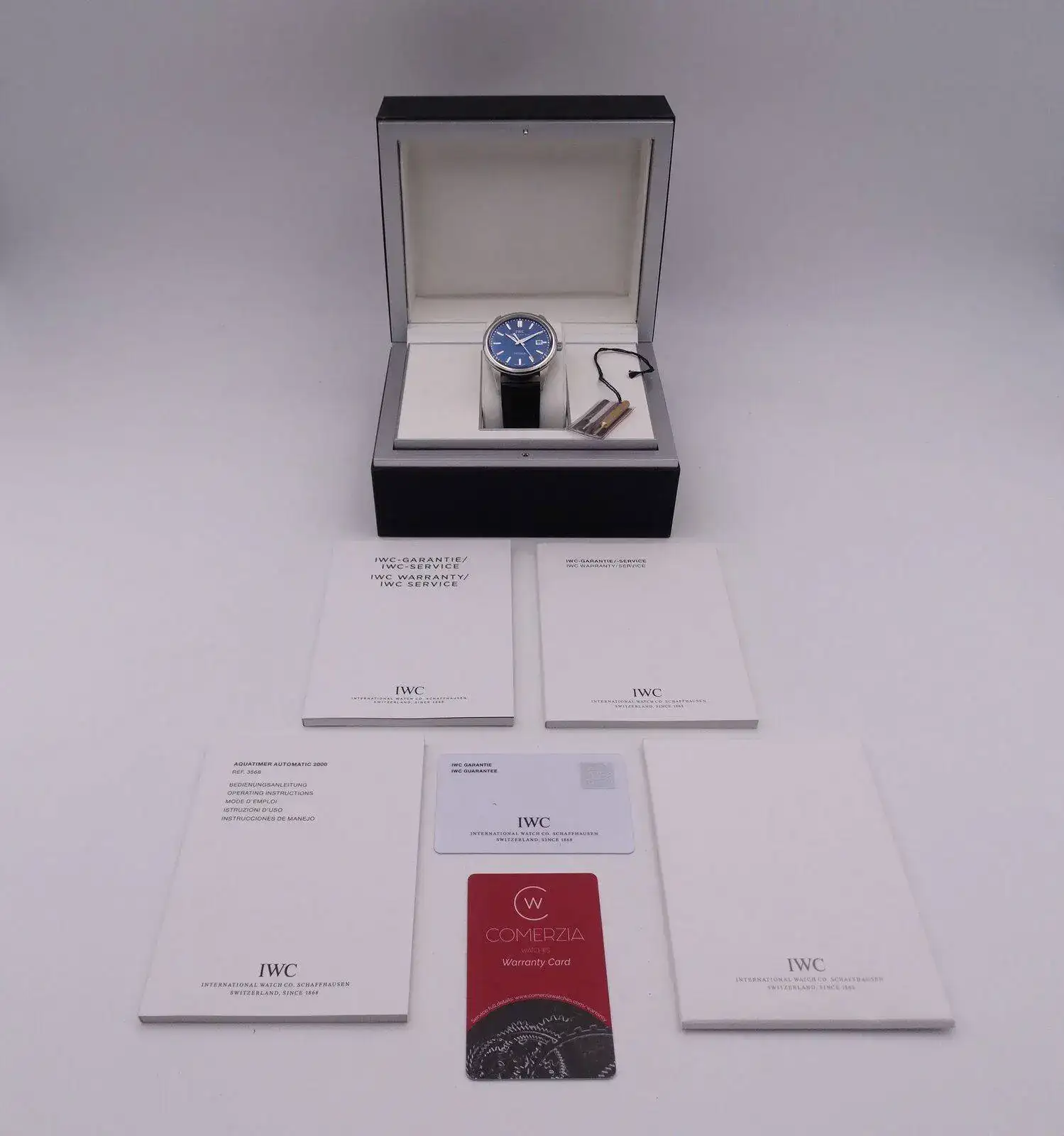 IWC Ingenieur Laureus Blue Limited Edition 07622.JPG