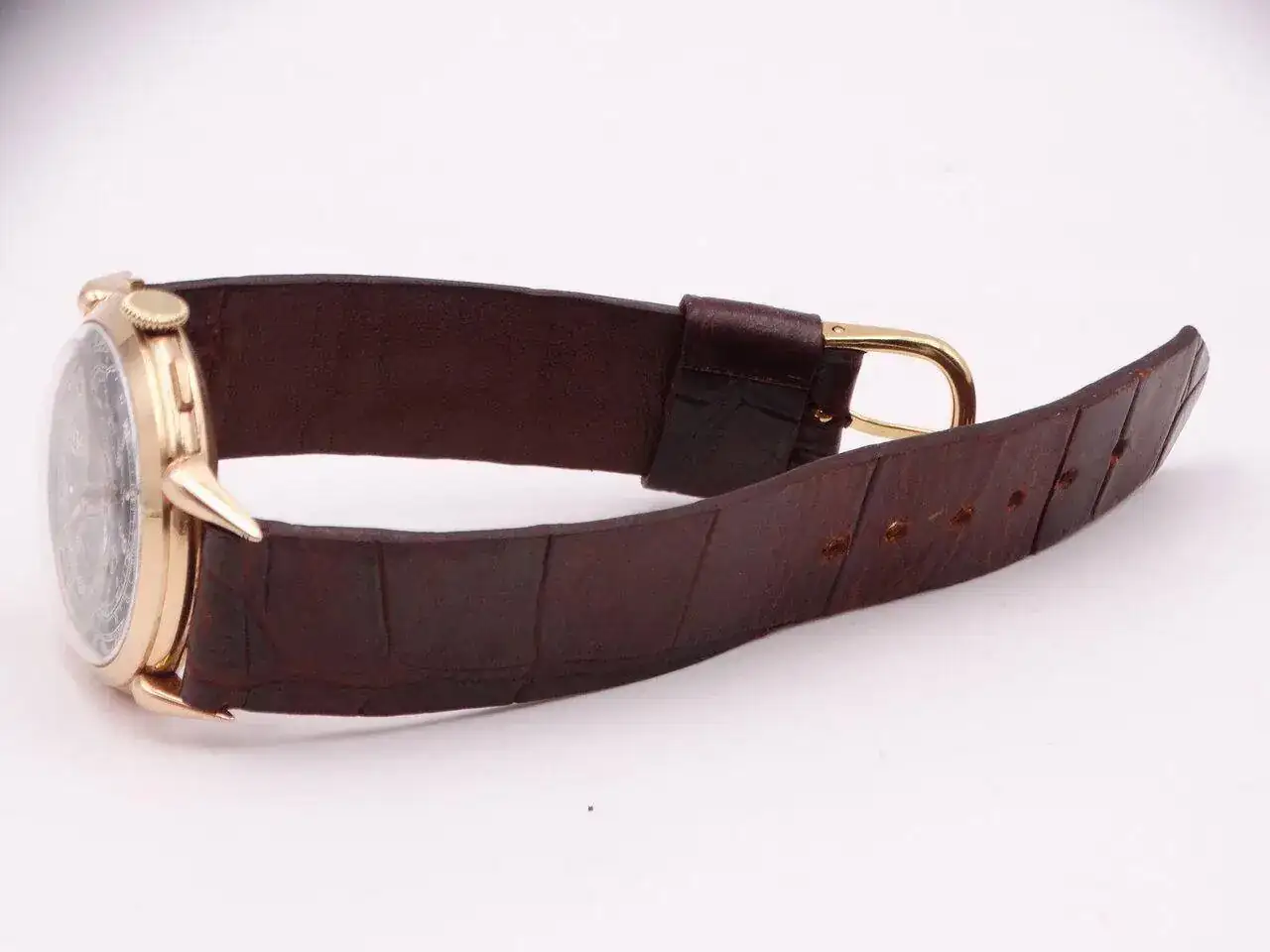Jaeger Chronograph Vintage Gold 07990.webp