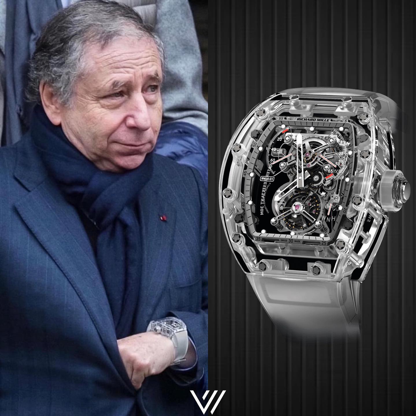 Jean Todt y un Richard Mille de Zafiro de +/- u$s | Relojes Especiales, foro de relojes