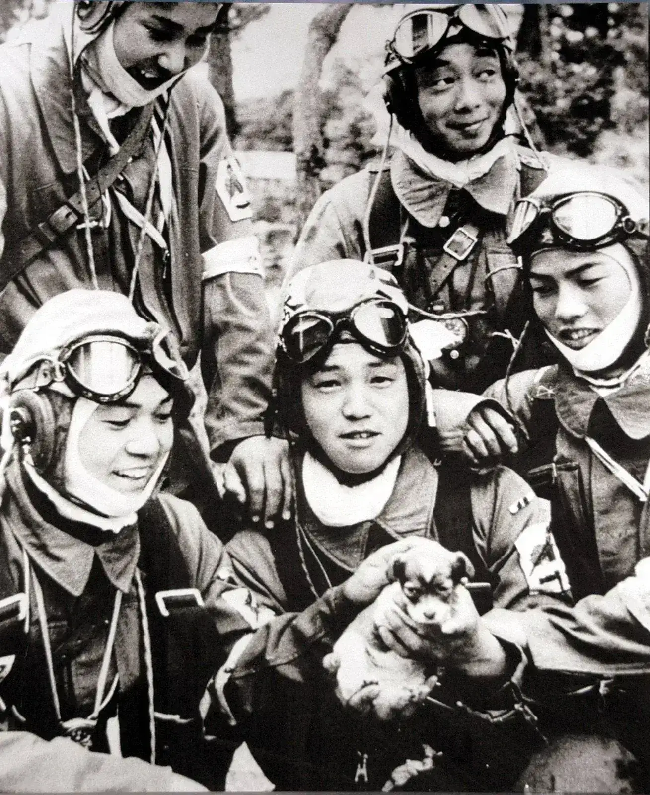 kamikaze+pilots+playing+with+a+puppy,+May+26,+1945.webp