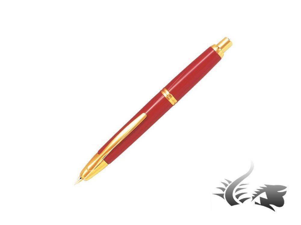 ki-Retractable-Fountain-Pen-Red-and-Gold-Capless-1.jpg