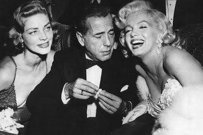 Lauren+Bacall,+Humphrey+Bogart+and+Marilyn+Monroe.jpg