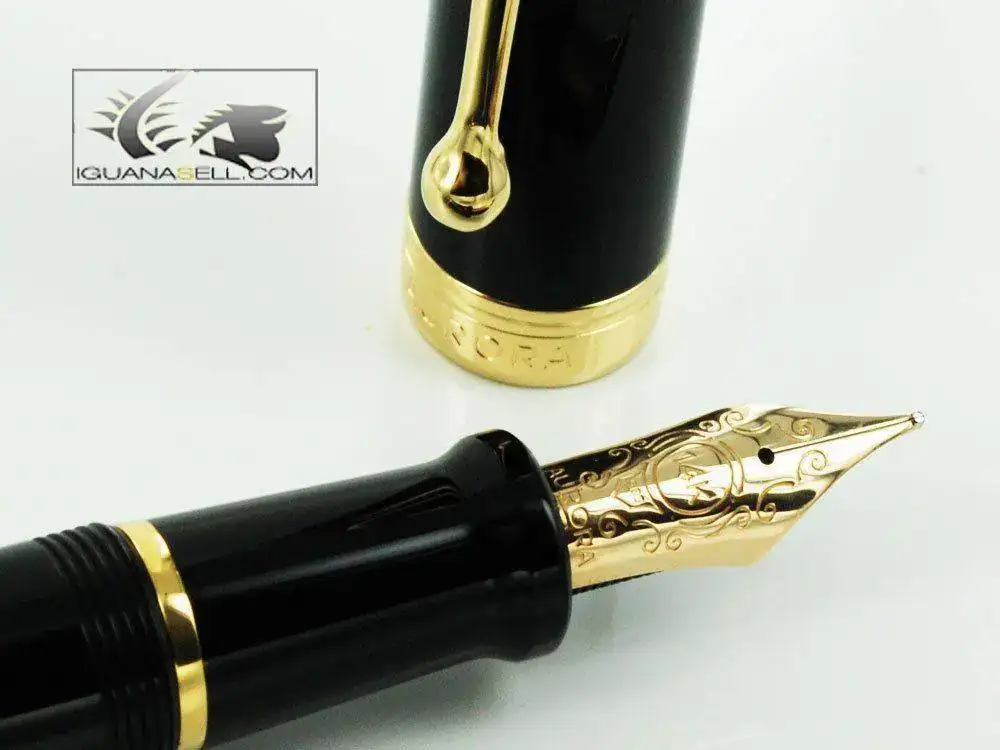 lentum-Fountain-Pen-Black-Resin-&-Gold-Nib-D12NM-3.webp
