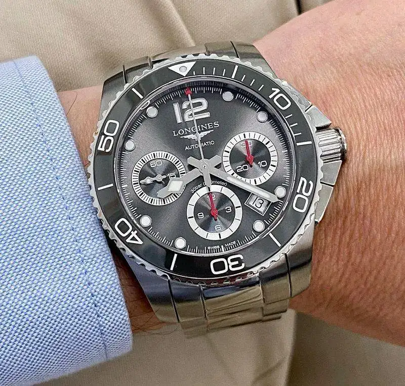 Longines Hidroconquest Grey Diver Chrono.webp