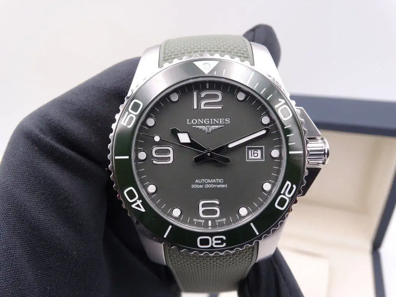 Longines Hydroconquest Green 03333.webp