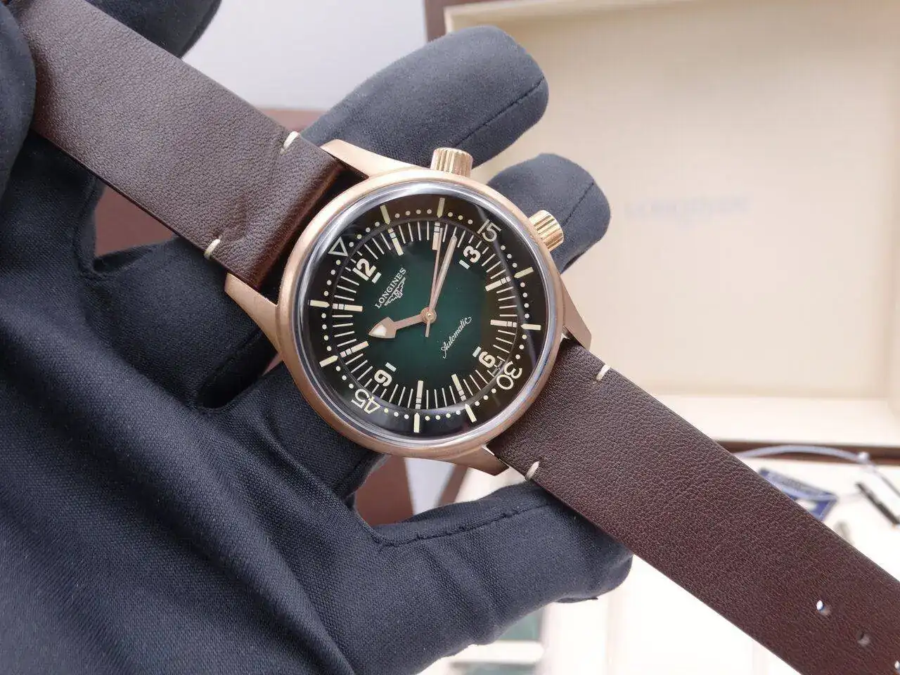 Longines Legend Diver Bronze Green03909.webp