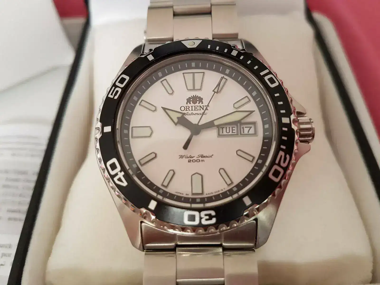 Orient Mako II USA esfera blanca Relojes Especiales EL foro de