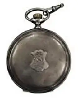 Vintage Longines Silver Pocket Watch Grand Prix - Full Hunter - Circa 1909