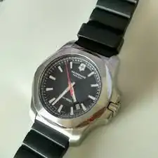 Victorinox INOX mint condition watch for sale (Black), Mobile Phones &  Gadgets, Wearables & Smart Watches on Carousell