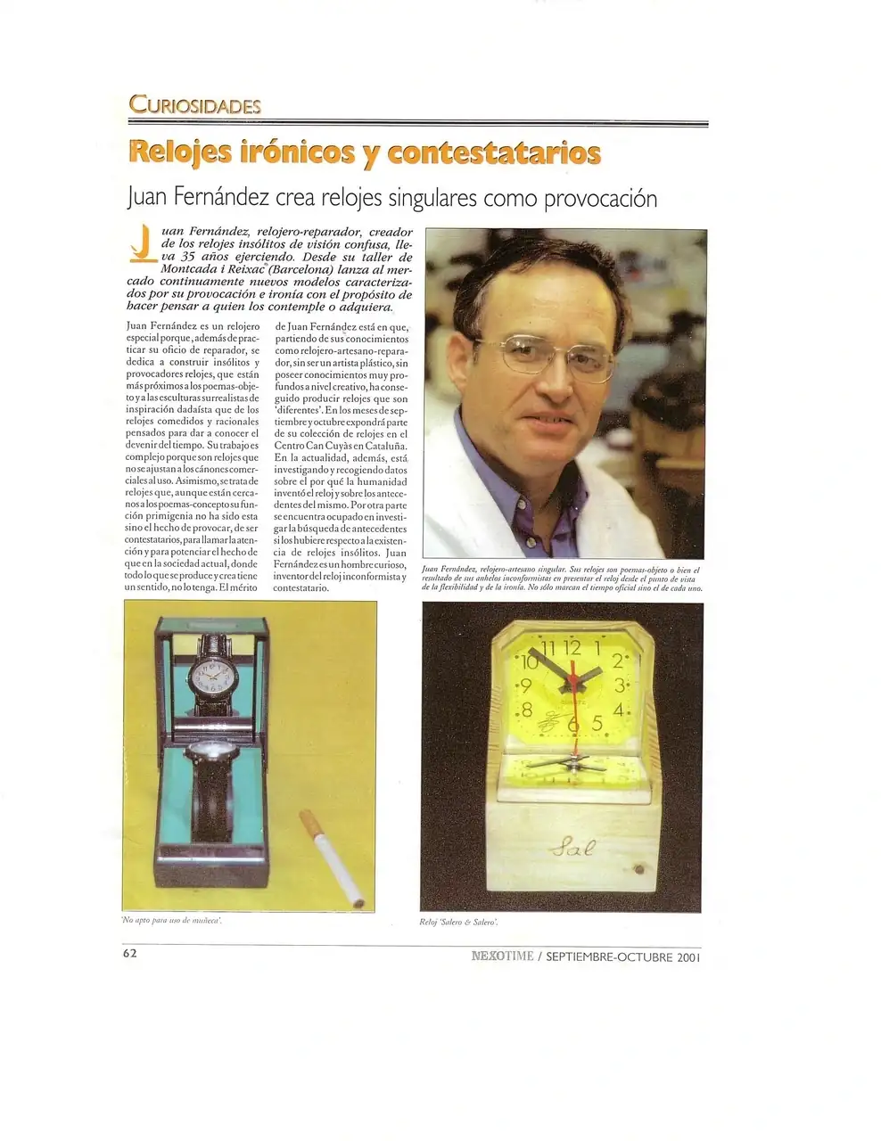 Nexo Time Septiembre  2001..webp