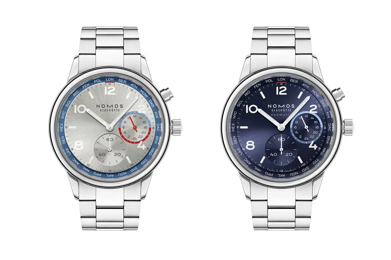 NOMOSGlashuette_0791_0790_Club_Sport_neomatik_Worldtimer_silver_blue_3543x2362px.webp
