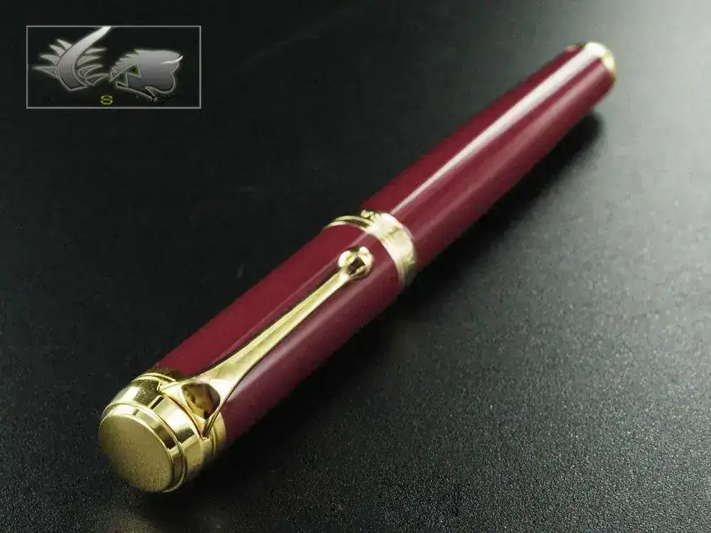 ntum-Fountain-Pen-Burgundy-Resin-&-Gold-Nib-D12X-7.webp