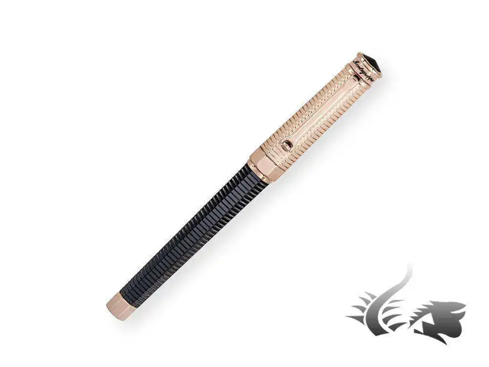 o-Duetto-Fountain-Pen-Black-Resin-Rose-gold-trim-2.webp
