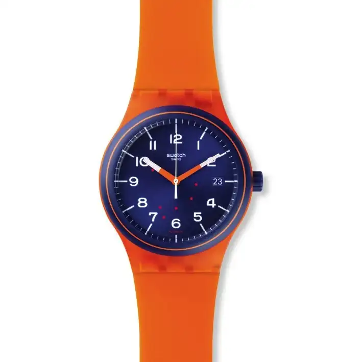 Swatch automático naranja Sistem51 modelo Sistem Tangerine SUTO401