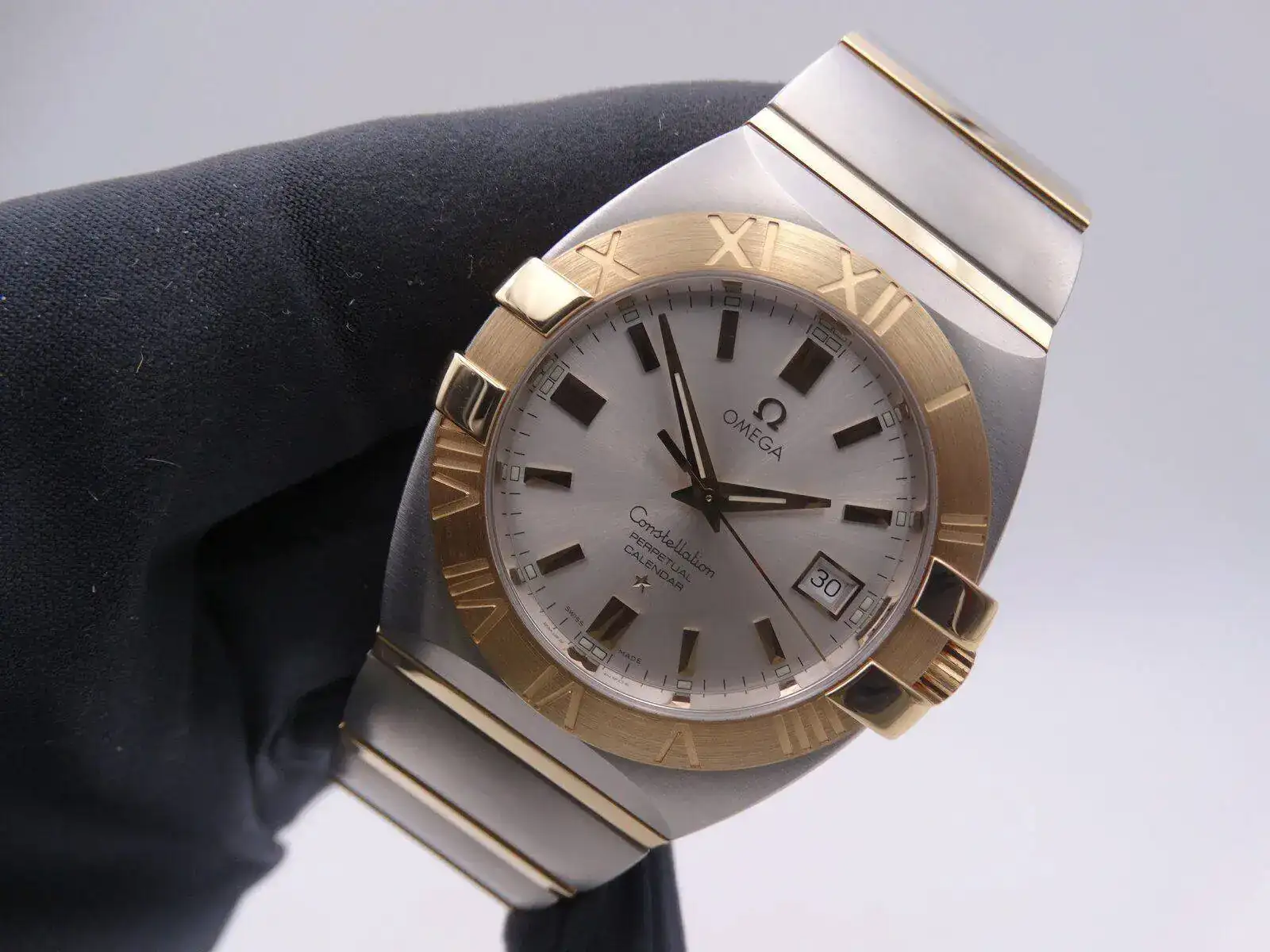 Omega Constellation Perpetual Calendar Steel & Gold 08068.webp