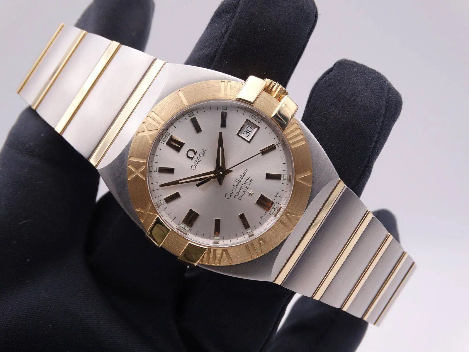 Omega Constellation Perpetual Calendar Steel & Gold 08081.webp