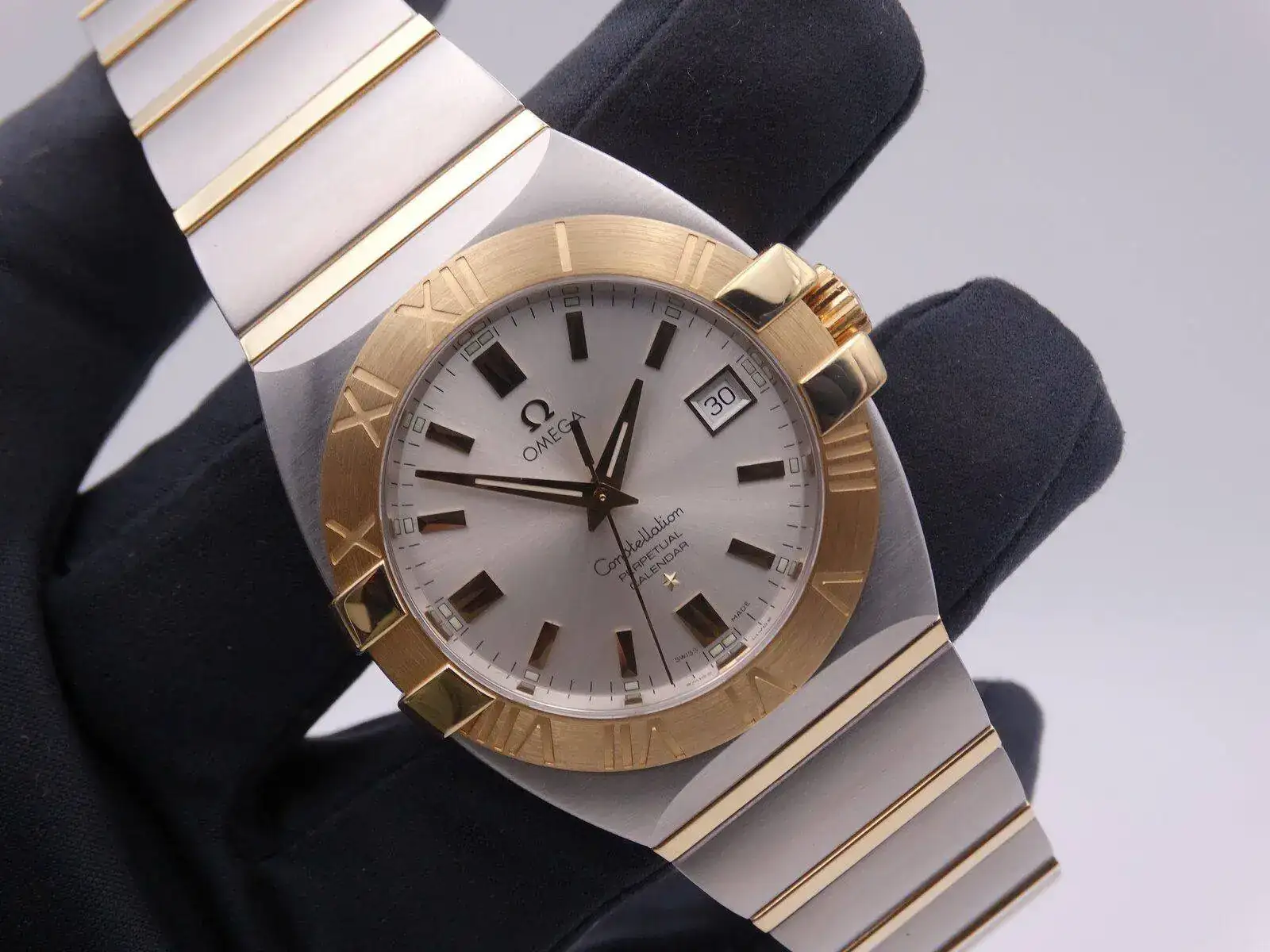 Omega Constellation Perpetual Calendar Steel & Gold 08084.webp