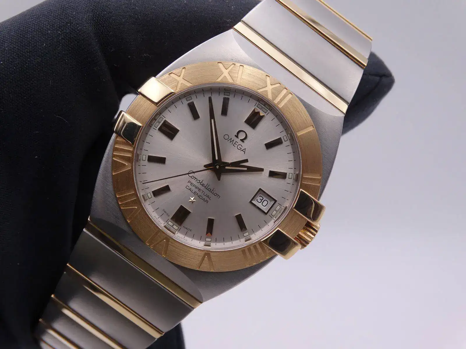 Omega Constellation Perpetual Calendar Steel & Gold 08085.webp