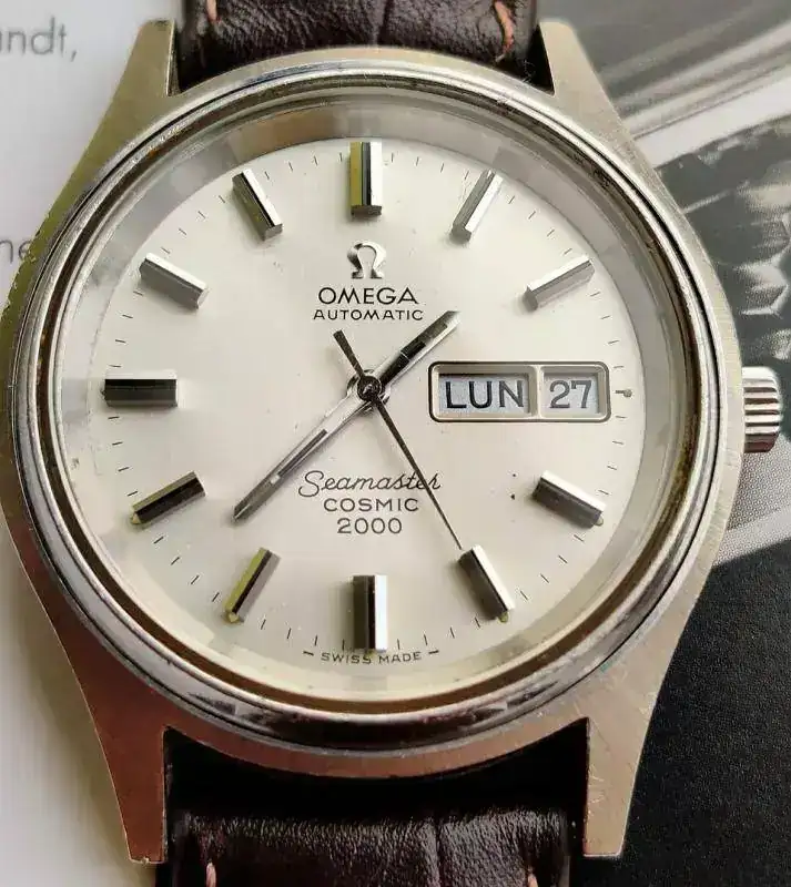 Omega Automatic Seamaster Cosmic 2000 Day Date Relojes Especiales, EL