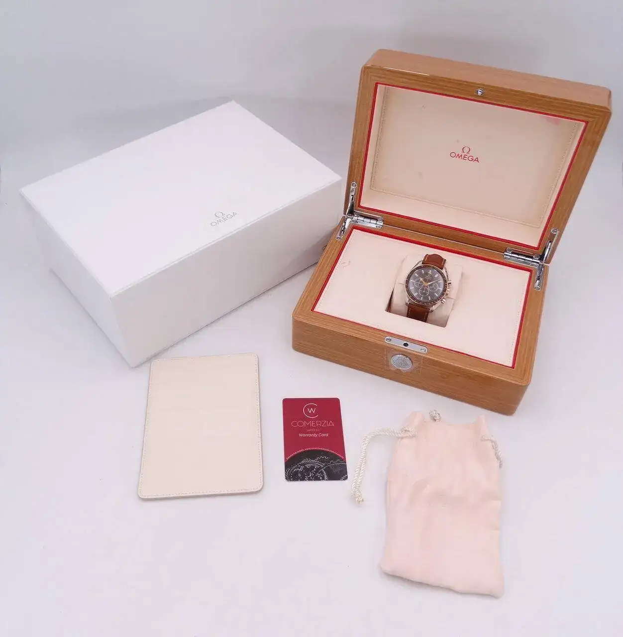 OMEGA Speedmaster Broad Arrow 1957 50th Anniversary Co-Axial Chronograph 02348.webp