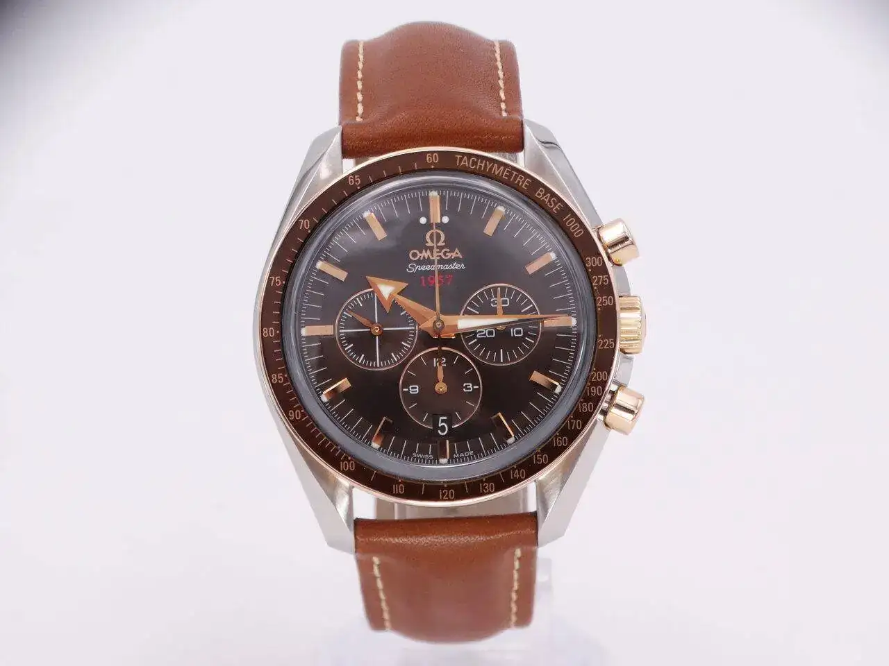 OMEGA Speedmaster Broad Arrow 1957 50th Anniversary Co-Axial Chronograph 02353.webp