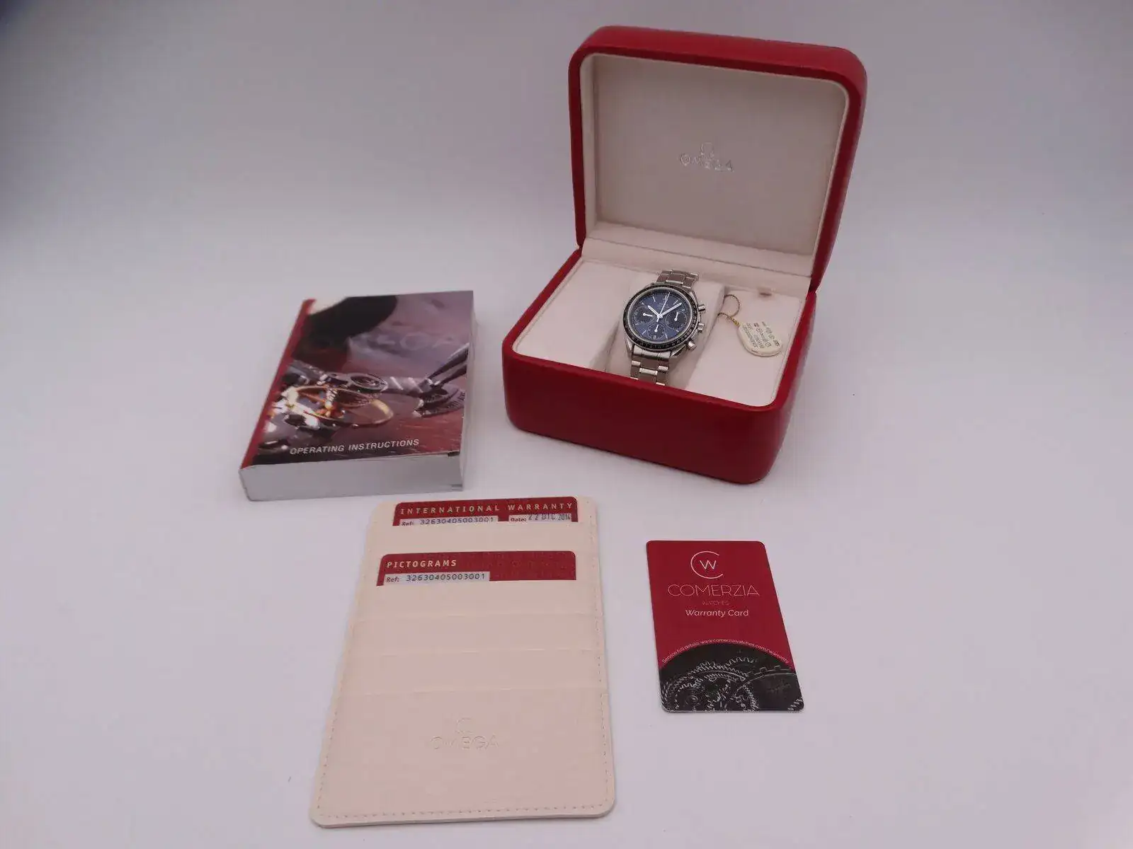 Omega Speedmaster Chronograph Automatic Blue 00780.webp