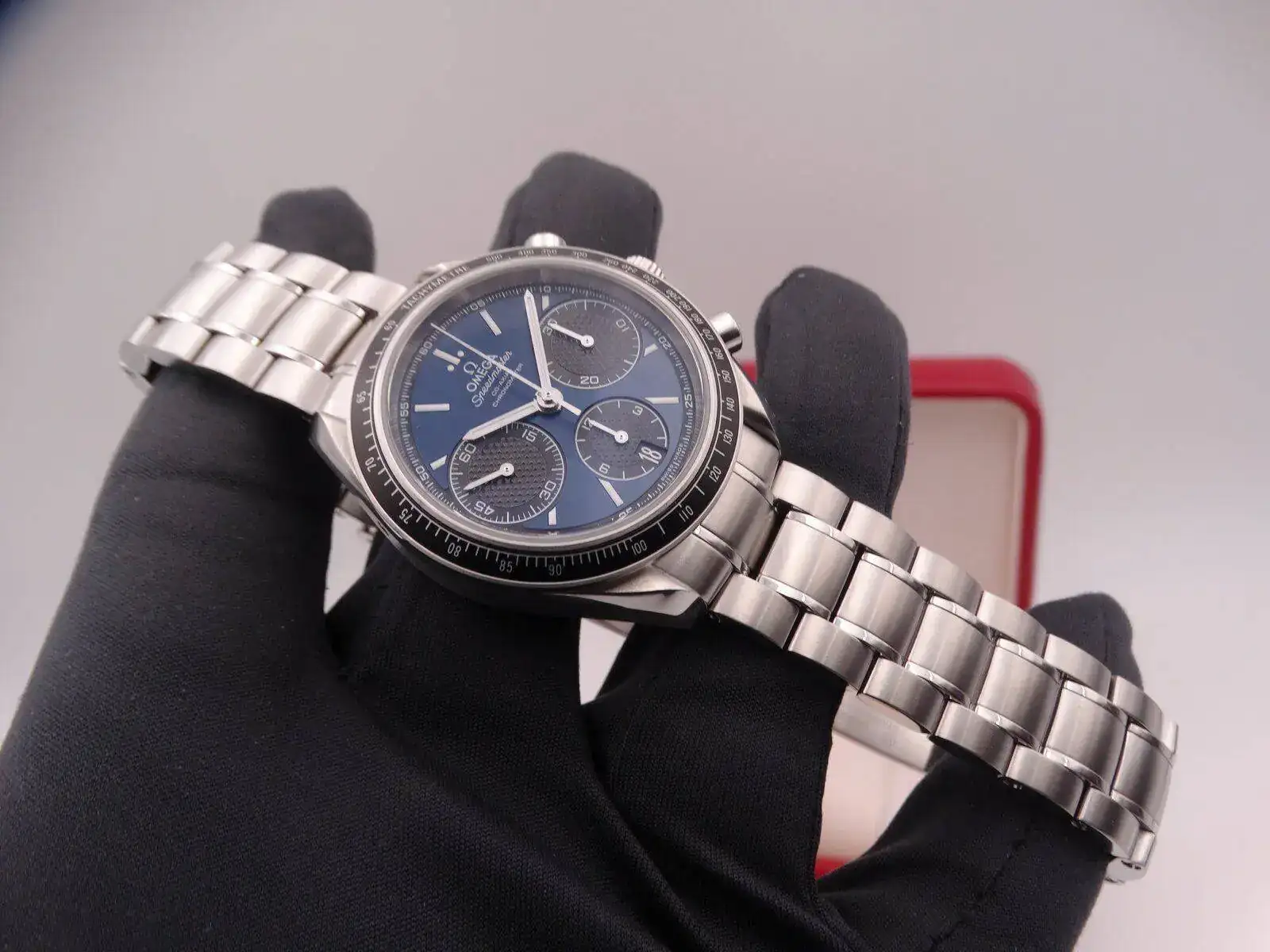 Omega Speedmaster Chronograph Automatic Blue 00803.webp