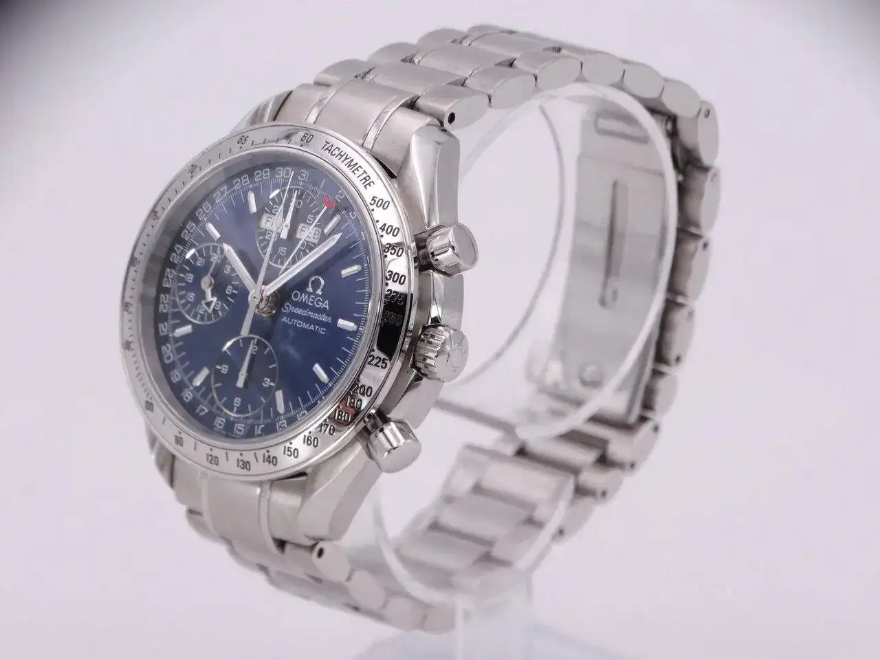 Omega Speedmaster Day Date Automatic Blue 00786.webp