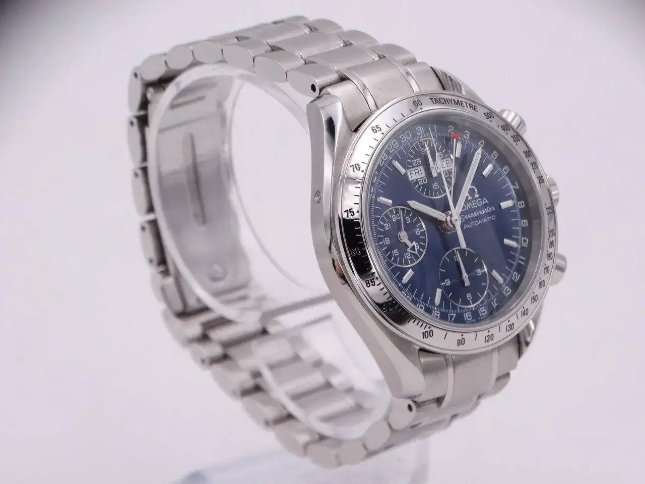 Omega Speedmaster Day Date Automatic Blue 00791.webp