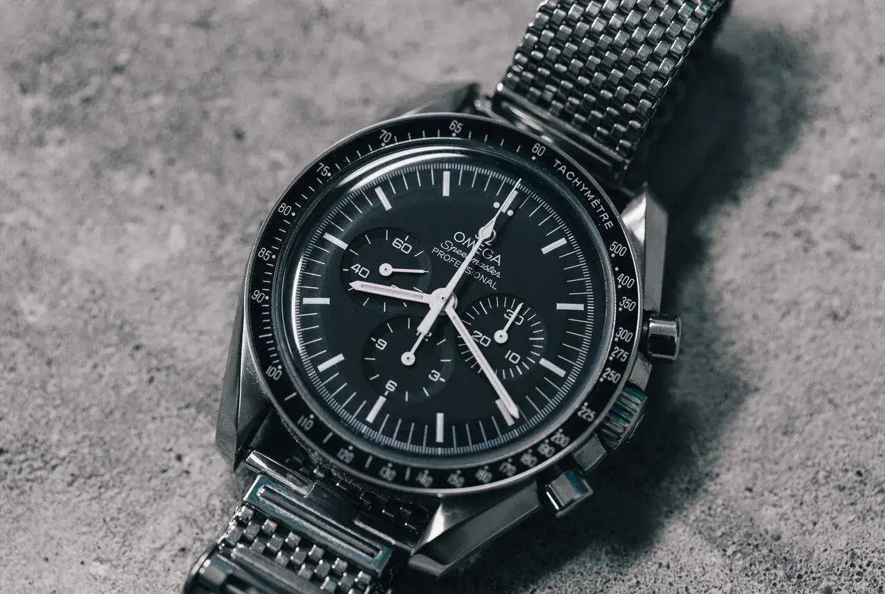 Omega+Speedmaster+Professional+&+Vintage+JB+Champion+Bracelet.webp