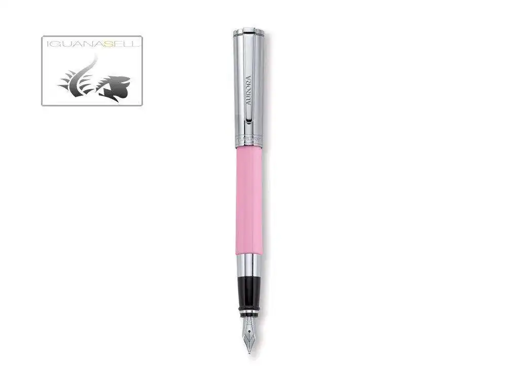 ora-TU-Fountain-Pen-Resin-Chrome-trim-Rose-T11CP-1.webp