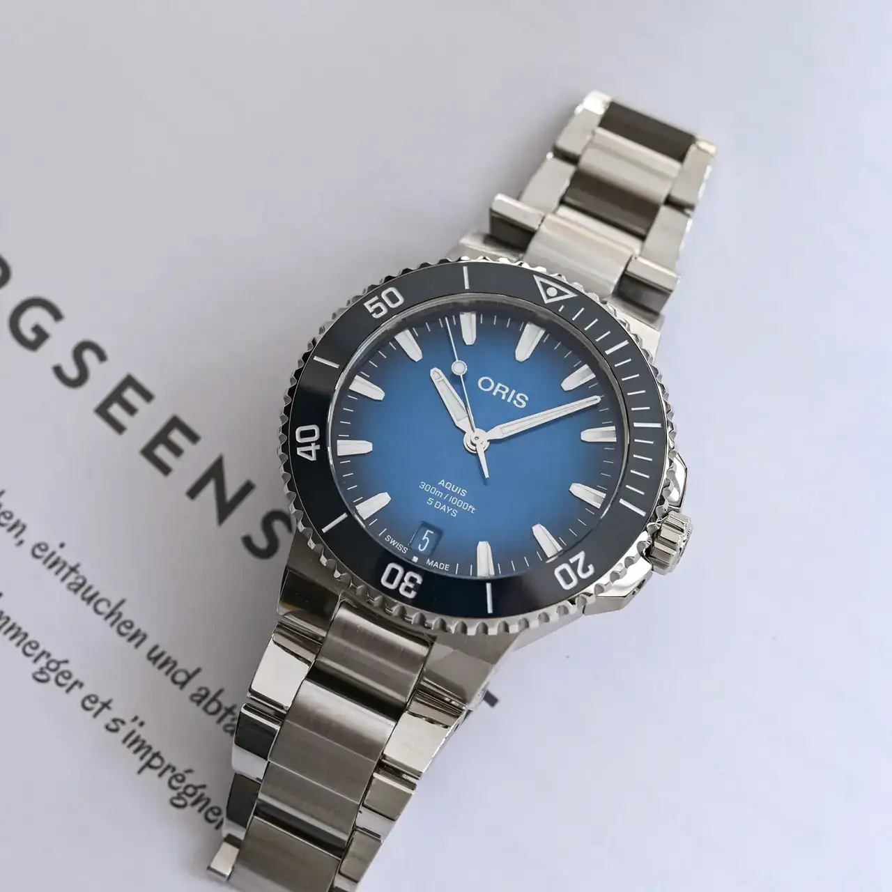 Colección Oris Aquis Date 2024 - práctica - 5
