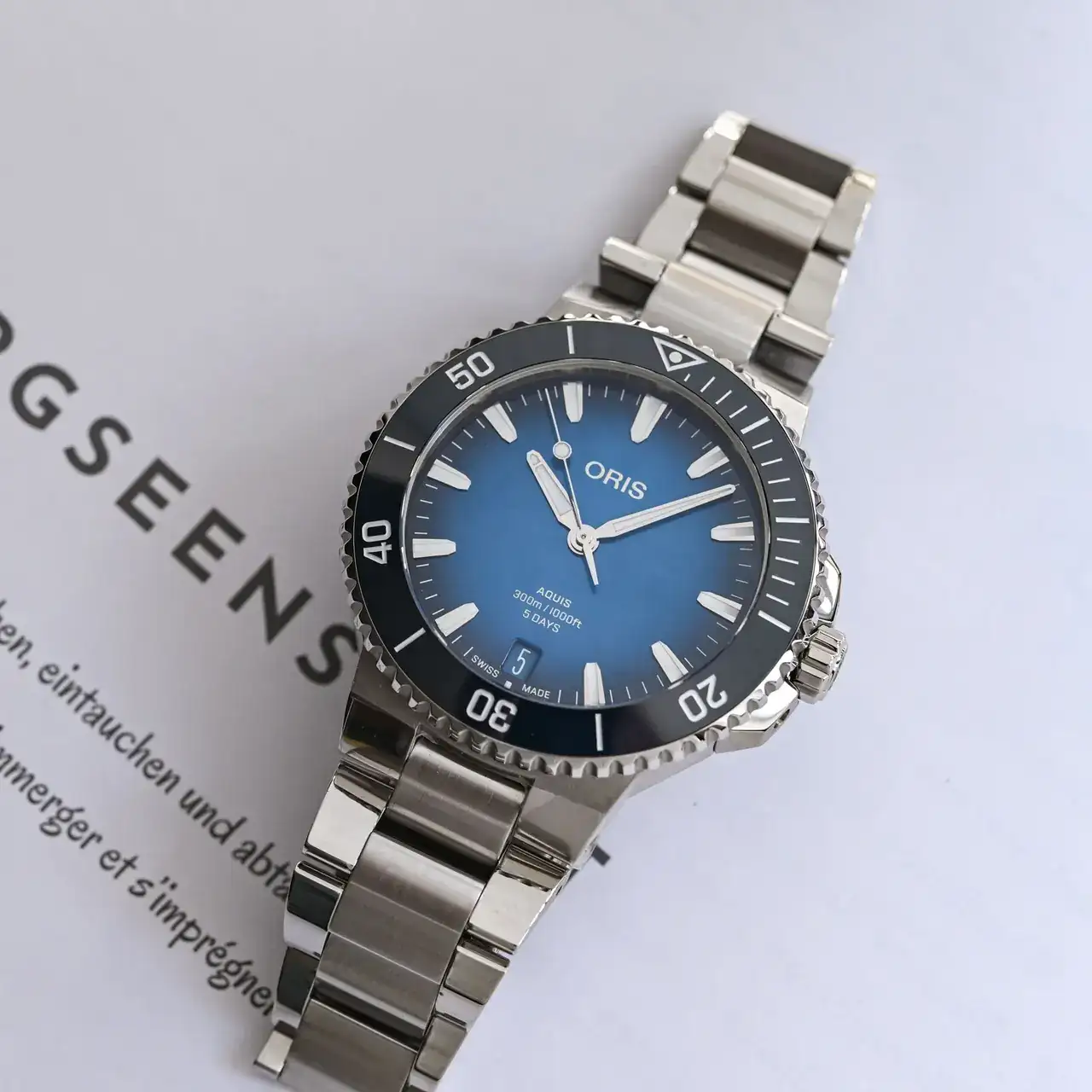Colección Oris Aquis Date 2024 - práctica - 5