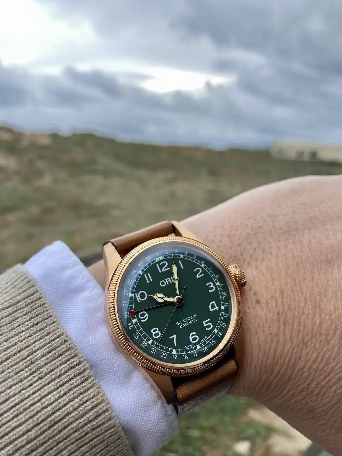 ORIS Big Crown Pointer Date Bronze 40mm. Limited.webp