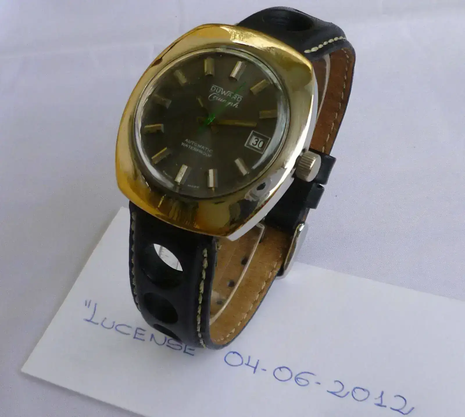 Montre vintage Duward pour femme : mouvement mécanique des années 40-50 - France