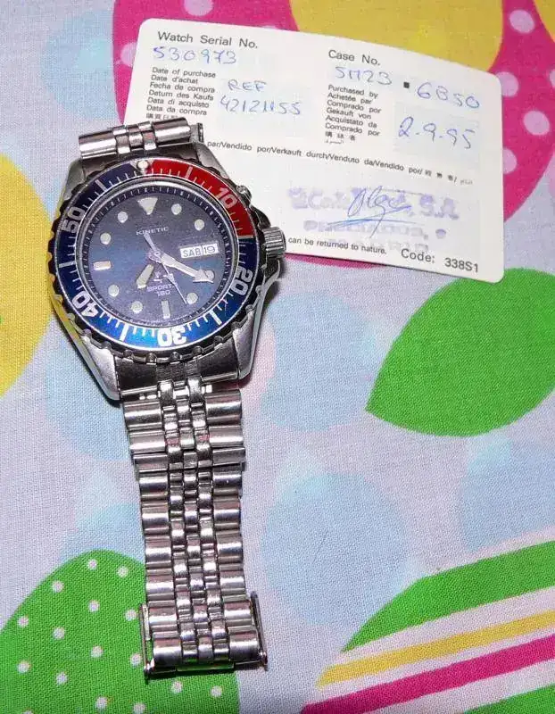 Seiko kinetic problemas hotsell