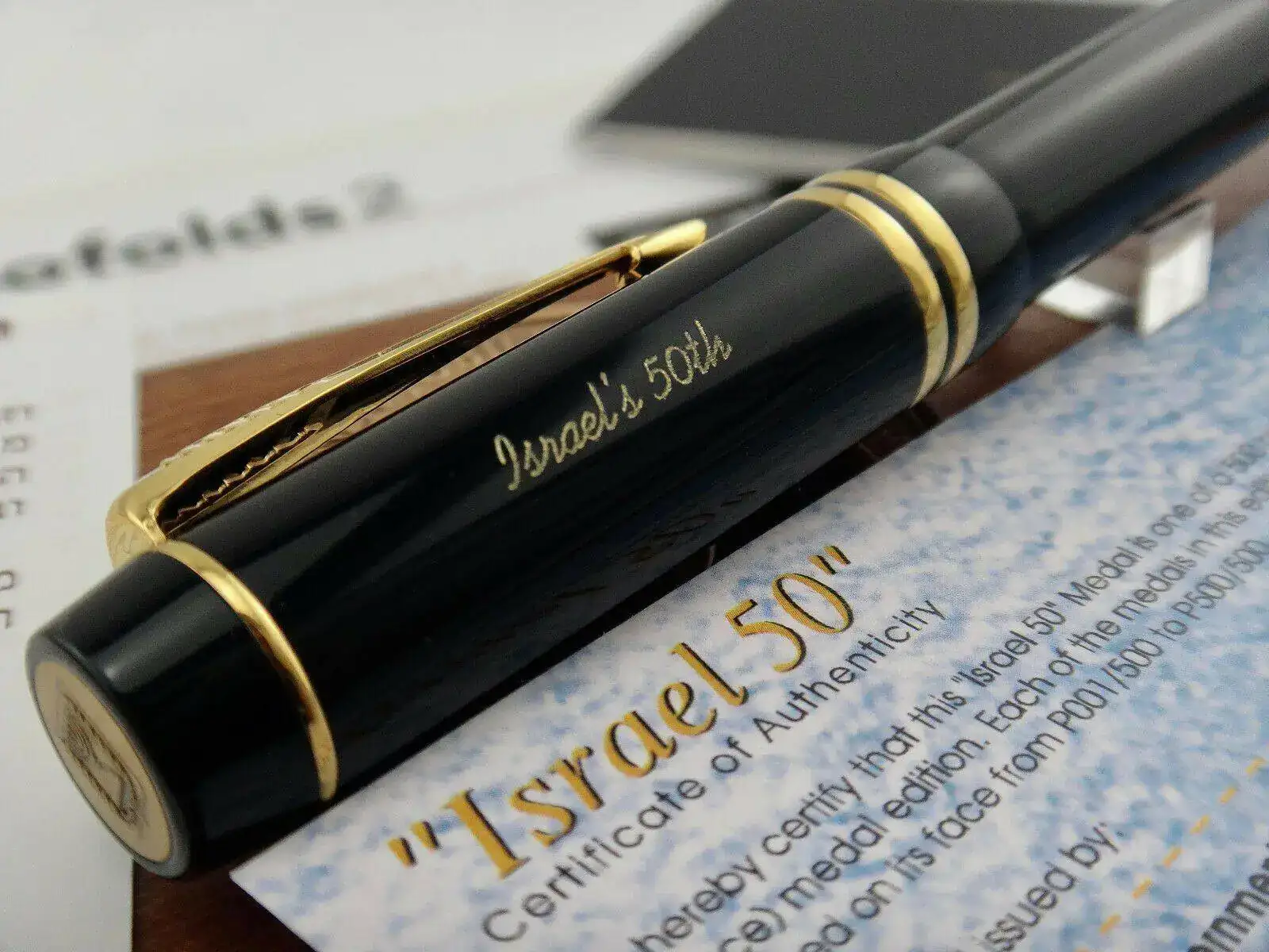PARKER Israel 50th Anniversary Limited Edition 197-500 F Nib 3.webp