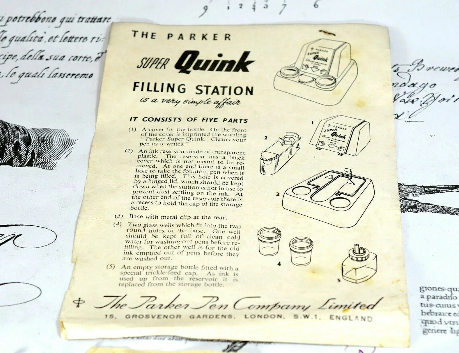 Parker Super Quink Filling Station, Never Used 8.webp