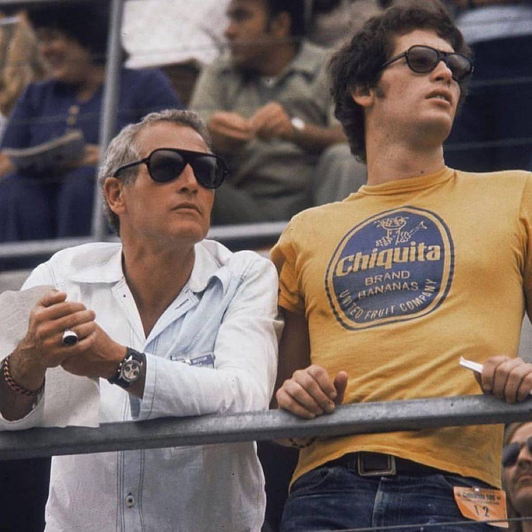 Paul Newman, su Rolex Daytona y su Hijo (1972).jpg