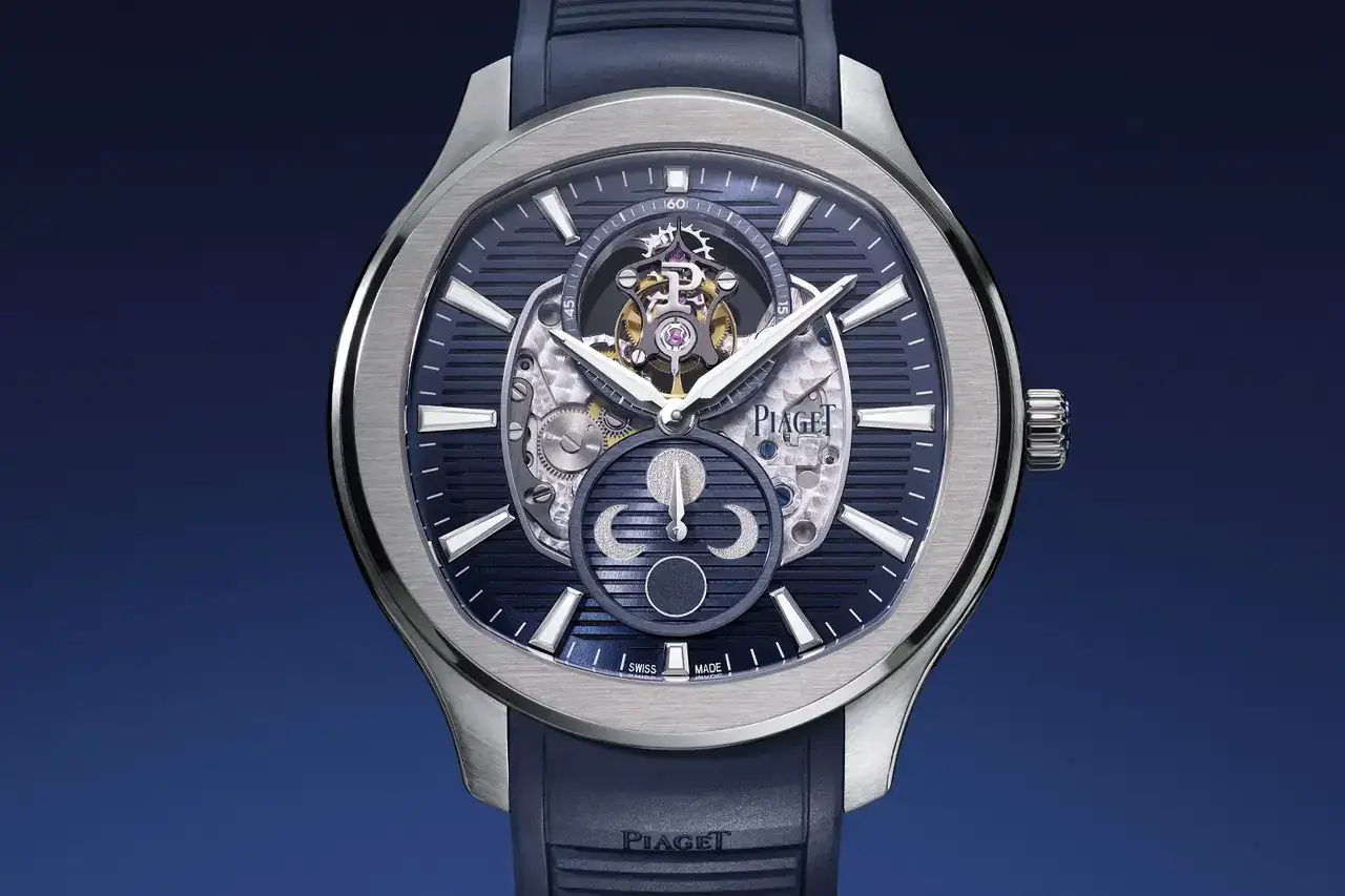 Fase lunar de Tourbillon Flying Polo de Piaget