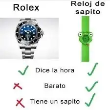 No es por presumirles, pero tengo el reloj de sapito para ...